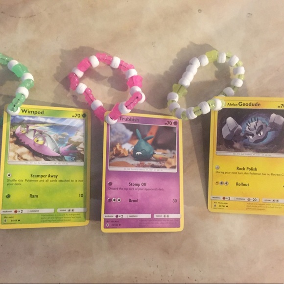 Rave Kandi Pokemon Singles 3 for $6 - Picture 4 of 5